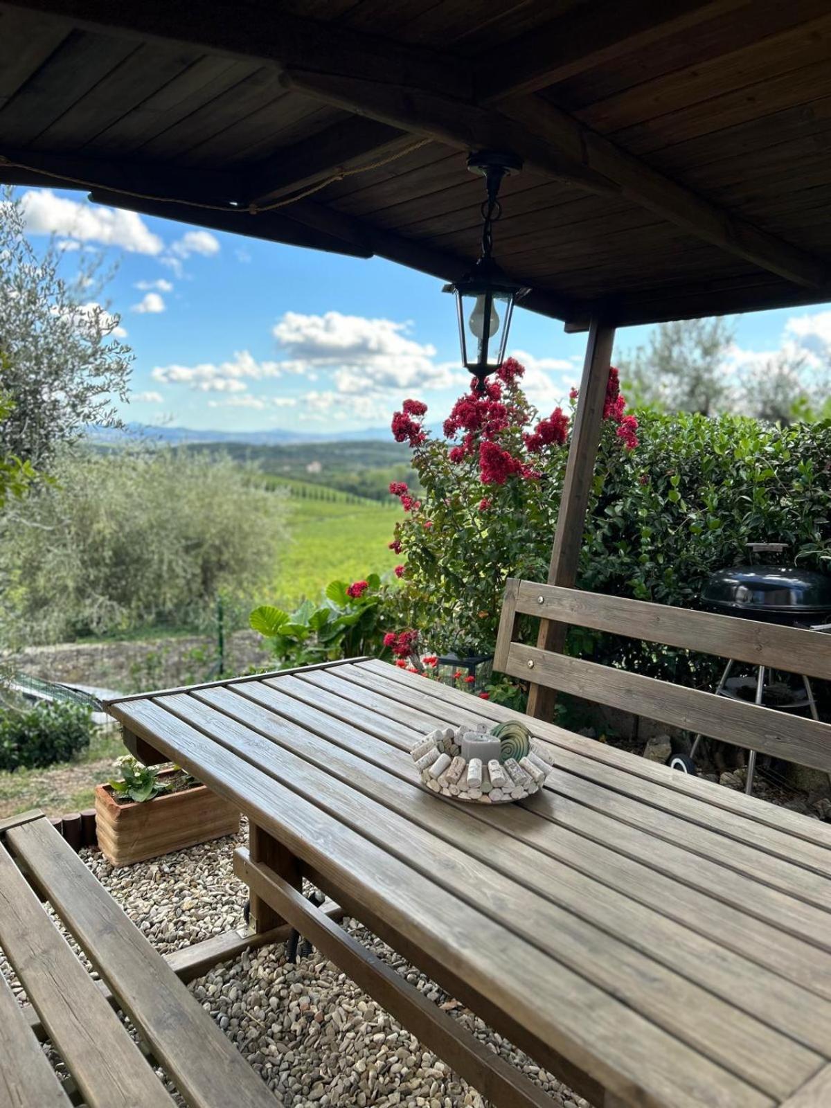 Casa Guardiavigna In Chianti Daire San Gusme Dış mekan fotoğraf
